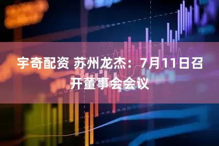 宇奇配资 苏州龙杰：7月11日召开董事会会议